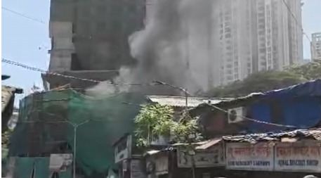 Fire At Byculla Opp Star Hotel