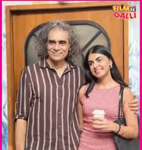 IMTIAZ ALI WITH DAUGHTER IDA ALI SPOTTED AT BANDRA