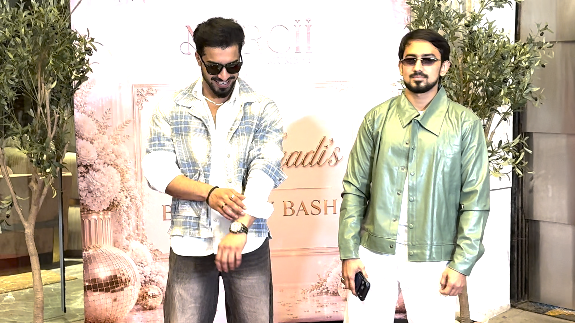 ADNAN SHAIKH ATTENDS BIRTHDAY BASH KHANZADI