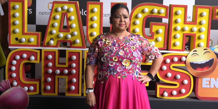 BHARTI SINGH SPOTTED ON THE SET OF LAUGHTER CHEFS FOR SHOOT
