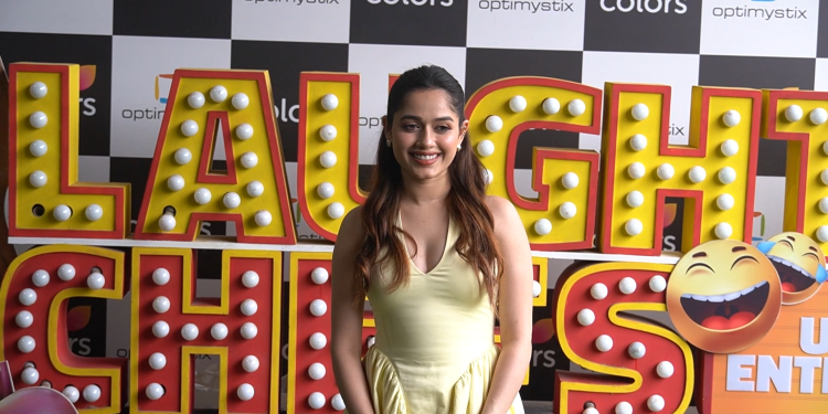 JANNAT SPOTTED ON THE SET OF LAUGHTER CHEFS FOR SHOOT