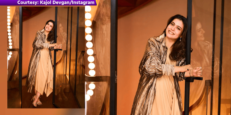 Kajol ne apna classy look flaunt kiya, post ke saath share kiya fun karne ka funda.