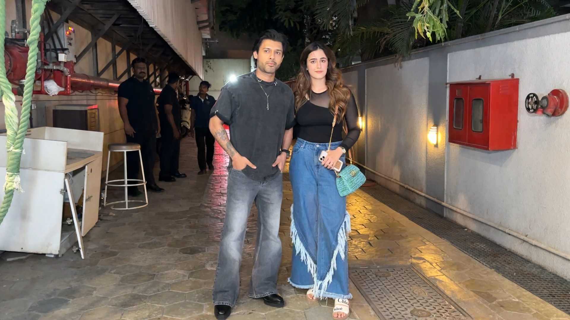 NUPUR SANON AND STEBIN BEN SPOTTED AT BANDRA