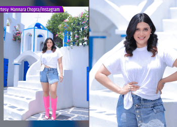 Mannara Chopra ke street style look ne jeeta fans ka dil, pink boots ne khincha sabka dhyaan