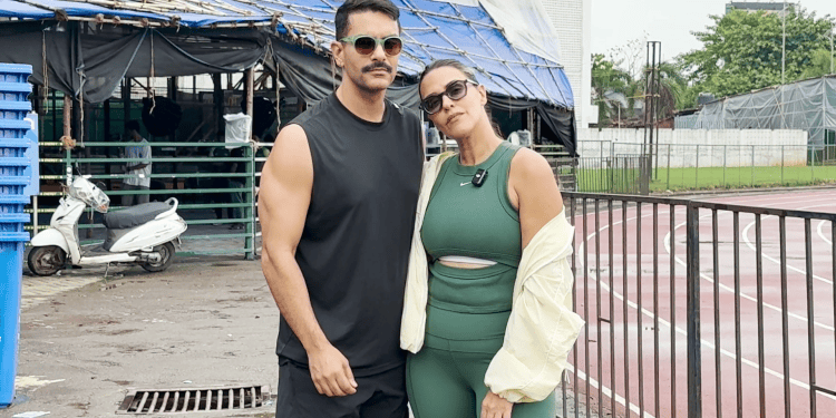 NEHA DHUPIA AND ANGAD BEDI SPOTTED FOR DOUBLE DATE SHOOT