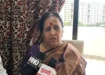 NAVI MUMBAI : नवी मुंबई विमानतळाला दि. बा. पाटील यांचे नाव मिळणार का?; भारती पोवार यांनी व्यक्त केली शंका
