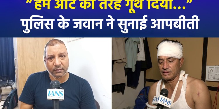 Police personnel injured in the Jantar Mantar attack recount their ordeal