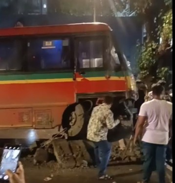 Mankhurd me BEST ki Wet Lease Bus ka phir accident, 1 shakhs ki maut, 10 log zakhmi.