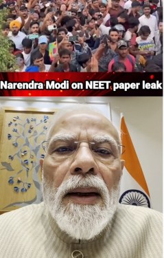 PM Narendra Modi on NEET paper leak