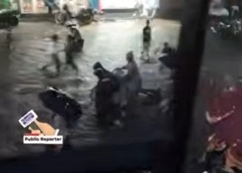 Waterlogging At Madanpura
