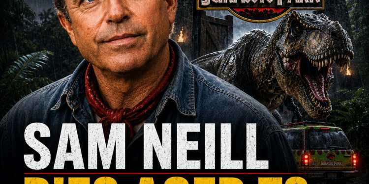 BREAKING | Sam Neill, legendary Jurassic Park star, dies at 78