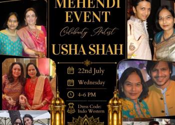 MEHENDI EVENT…!