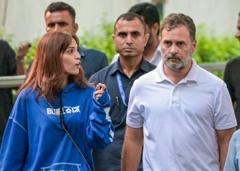 Rahul holds press meet with student protestors, says they defended the idea of India