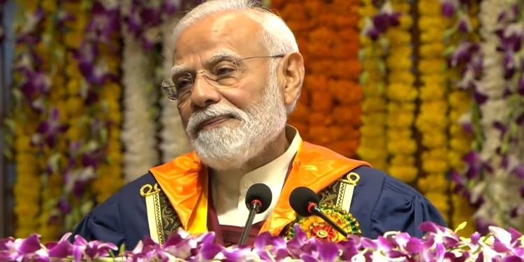 I am proud of you all: PM Modi to students during IIT Delhi convocation