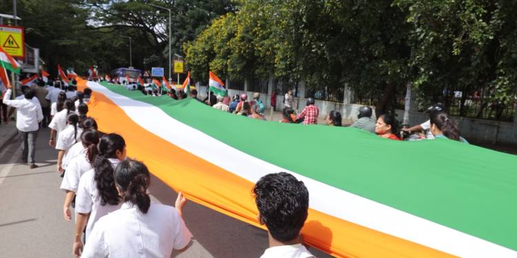 BJP launches Har Ghar Tiranga campaign in Bengaluru, says we need not learn patriotism from Congress