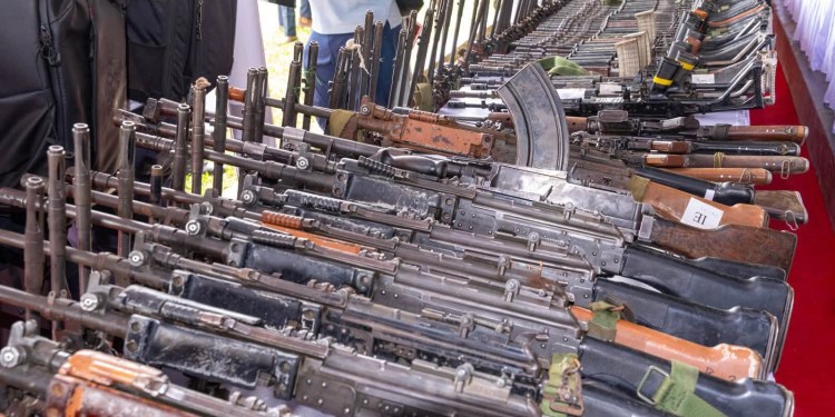 Over 1,200 firearms recovered in Manipur in five months amid intensified security operations