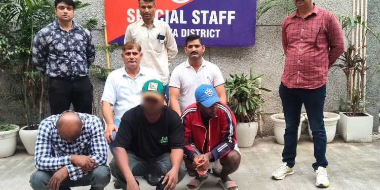 Three overstaying Nigerian nationals arrested by Delhi Police during Operation VISTA 1.0