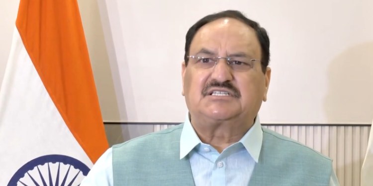 All these things just to be in headlines: Nadda criticises Rahul Gandhi for dharna outside police station
