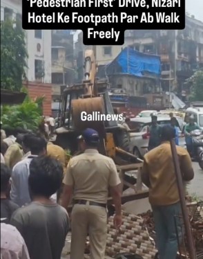 Bhendi Bazar Mein BMC ka “Pedestrian First Drive”