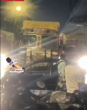 Accident at nesco goregoan