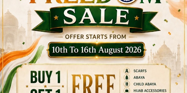 BEINGMUSLIMS FREEDOM SALE