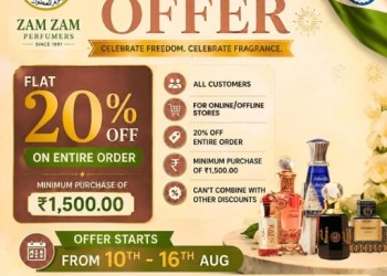 FREEDOM KA CELEBRATION, FRAGRANCE KE SAATH!