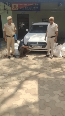Delhi Police arrest 25-year-old, recover 1,050 quarters of illicit liquor in Bhati Mines