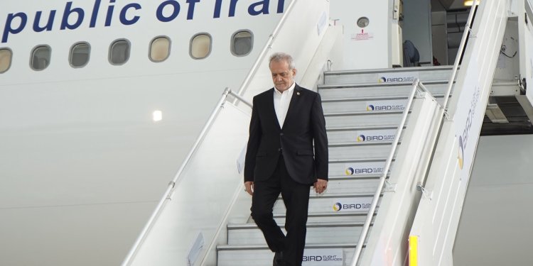 Iranian President arrives in New Delhi to attend 18th BRICS Summit