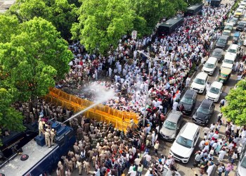 Led by Pilot, Punjab Congress leadership protests in Chandigarh against Finance Minister Cheema
