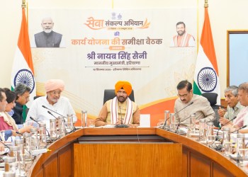 Will honour PM Modi’s 25 years of public service, says Haryana CM