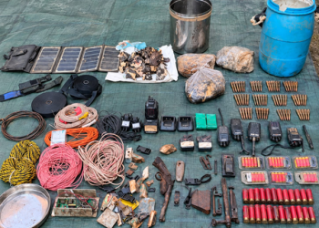 Maoist arms, explosives recovered during forest operation in Chhattisgarh’s Bijapur