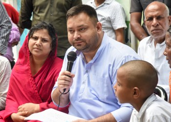 Tejashwi demands Bihar CM’s resignation over Jamui case, raises custodial deaths