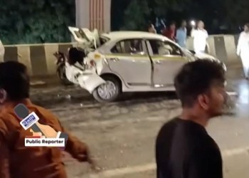 Accident at santacruz bridge
