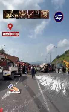 Traffic alert mumbai pune express highway