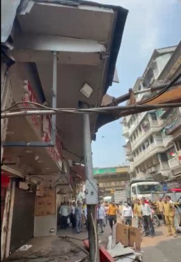 Demolition At Noorani Sweet Centre Minara Masjid