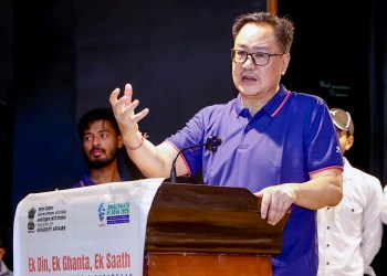 Ahead of INDIA bloc rally, Rijiju challenges Cong to answer questions on elections, SIR
