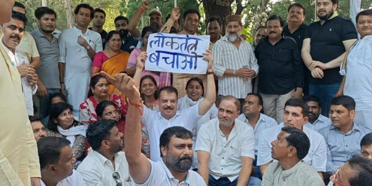 MP Congress leaders join Rahul Gandhi’s Delhi protest