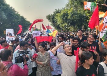 Bihar: AISA holds protest in Patna over SIR row; scores detained