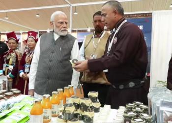 Gujarat: At Ekta Nagar, PM Modi opens ‘Bharat Parv’ ahead of Statue of Unity celebrations