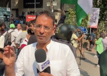 CJP protest at Shivaji park