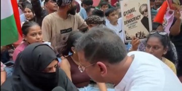CJP protest at Shivaji Park