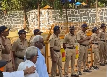 CJP protest at Shivaji Park