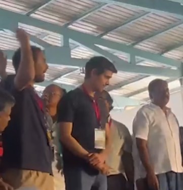 Dhruv Rathee Joins CJP Protest Stage in Bengaluru