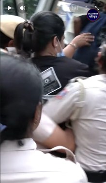 Protestors detained during CJP protest, visuals, reactions