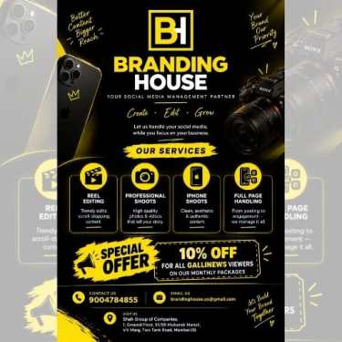 BRANDING HOUSE  Create• Edit• Grow•